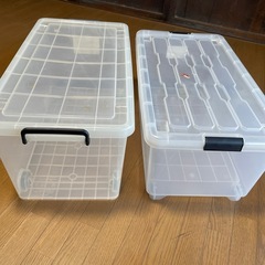 衣装ケース2セットの画像