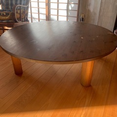 直径110cm 座卓の画像