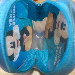 ミッキー ポーチ 水色の画像