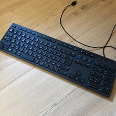 DELLキーボード有線の画像