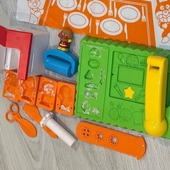 アンパンマン ねんどでわくわくパンこうじょうセット　 粘土 知育玩具の画像