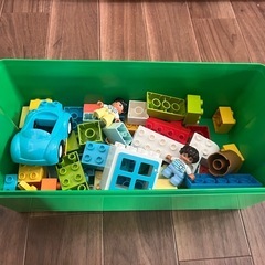 LEGO  ブロック　デュプロ　コンテナ　プレゼント　の画像