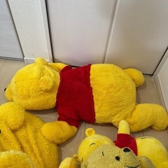 ぷーさんのぬいぐるみの画像