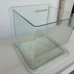 アクアリウム水槽ガラスの画像