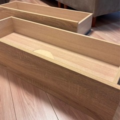 ニトリ ダブルベッドフレームの画像