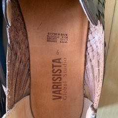 メキシコ製本革濃茶シューズ
の画像