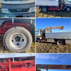 日野　デュトロ　ユニック車　車検付き の画像