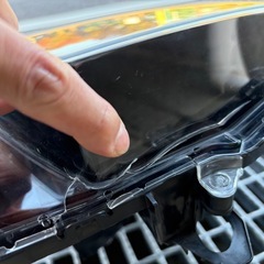 レンズ表面めちゃくちゃ綺麗 ただし…　ウェイク ピクシスメガ ヘッドライトの画像