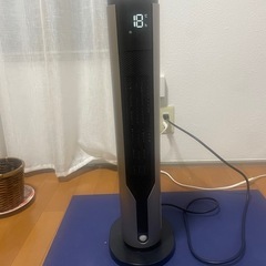 ✨美品✨ セラミックヒーター YND-60E タワー式 速暖/首振り/温度設定の画像