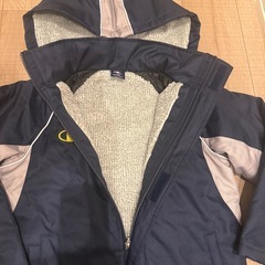 男児　冬用上着　チャンピオン　未使用　140cmの画像