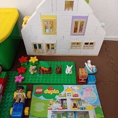 【正規品】LEGOレゴ duplo 楽しいどうぶつえん、プレイハウスの画像