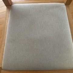 見た目美品⭐️無印　木製　ダイニングチェア　1脚のみの画像