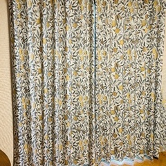 新品　遮光カーテン　ウィリアムモリス　207cm×200cmの画像