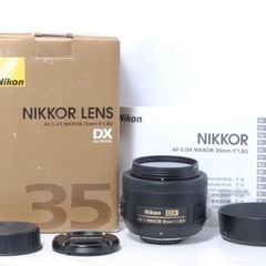 美品☆Nikon NIKKOR 35mm f1.8☆単焦点レンズ☆の画像