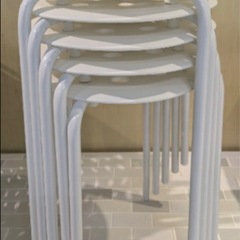 【5脚セット】IKEA　MARIUS 丸椅子　スツールの画像