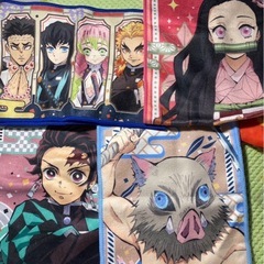 鬼滅の刃　　財布　文房具　シール　ポーチ等　大量の画像