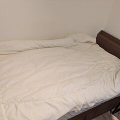 ニトリシングルベッドおよびマットレス、無料でお譲りしますの画像