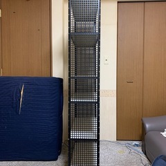 オシャレな5段スチールラックの画像