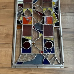 ヴィンテージ モダンステンドグラス の画像