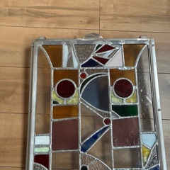 ヴィンテージ モダンステンドグラス の画像