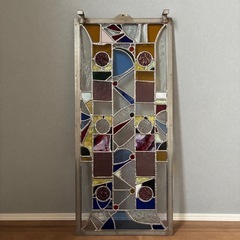 ヴィンテージ モダンステンドグラス の画像