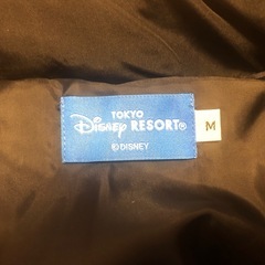 🔴新品同様🔴東京ディズニーランド・東京ディズニーシー内限定販売品🔴男女兼用Mサイズダウンジャケット・1回のみの着用‼️の画像