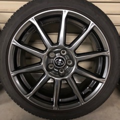 86ZN6後期純正17インチホイールの画像