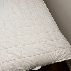 無印良品　脚付きマットレス　スモールベッドの画像