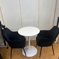 ジモティー特別価格🉐 N1180★ダイニング3点セット★ダイニングテーブル★テーブル★幅600mmの画像