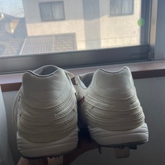 野球　ミズノ　金具スパイク白　26.5cmの画像
