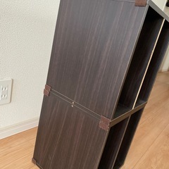 カラーボックス2個の画像