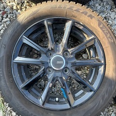 スタッドレスタイヤホイールセット/新品タイヤ取り付け可の画像