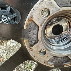 スタッドレスタイヤホイールセット/新品タイヤ取り付け可の画像