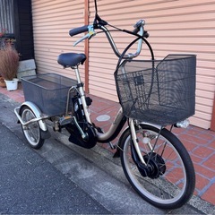 電動アシスト付き三輪車　2020.11購入の画像