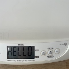 TANITA 授乳量機能付ベビースケール nometa BB-105の画像