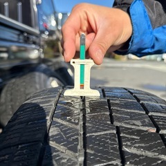 バリ溝！ スバルエクシーガ スタッドレスタイヤ アルミホイールせセットの画像