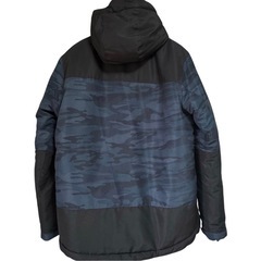 OUTDOOR PRODUCTS 迷彩柄 中綿ジャケット LL 黒の画像