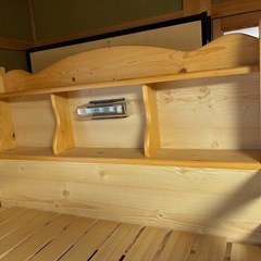 2段ベッド、綺麗な方だと思いますの画像