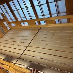 2段ベッド、綺麗な方だと思いますの画像