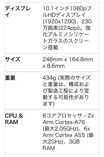 【商談成立】Amazon Fire HD10㌅タブレット