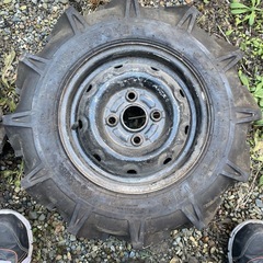 農業、遊び等、軽トラ用ラグタイヤの画像