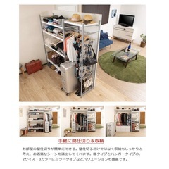 【美品】収納付きパーテーションの画像