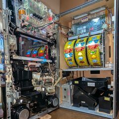 決まりました【パチスロ実機】　 モンスターハンター月下雷鳴　コイン不要機付きの画像