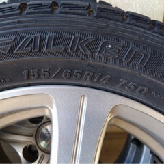 155/65R14スタッドレス４本セットの画像