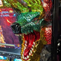 決まりました【パチスロ実機】　 モンスターハンター月下雷鳴　コイン不要機付きの画像