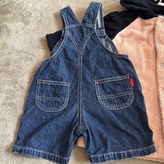 DOUBLE.B サロペットの画像