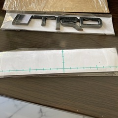 TRDロゴプレートの画像