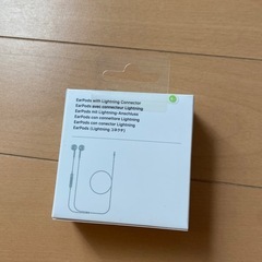 Apple イヤホン　新品未使用の画像