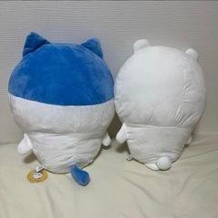 ちいかわ　ハチワレ　超BIGぬいぐるみ　2点セット　アミューズメント専用の画像