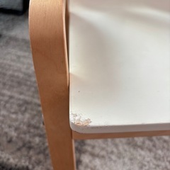 木の豆イスの画像